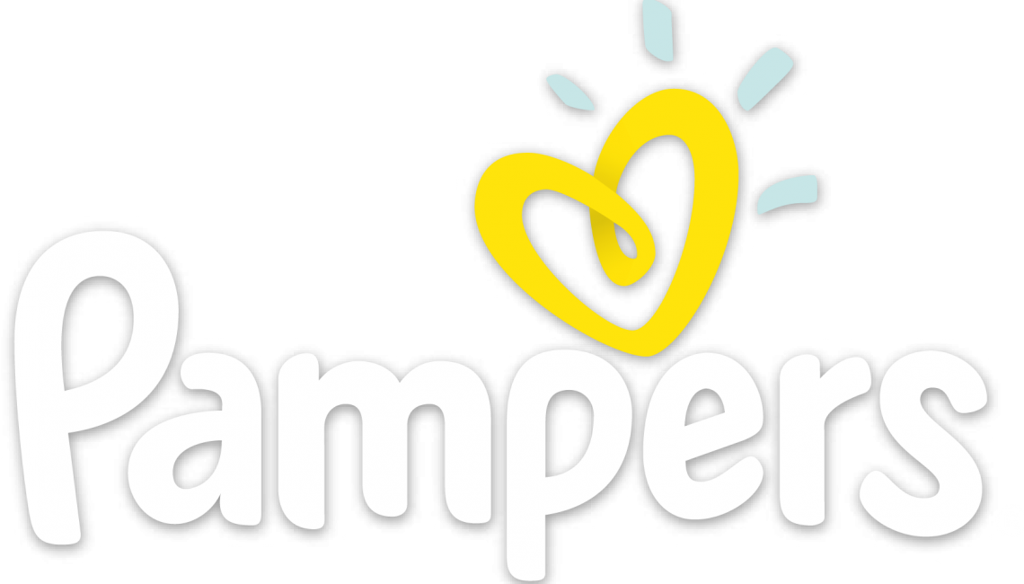 Pampers brand logo 03 vinyl decal